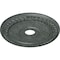 Ekena Millwork Wreath Ceiling Medallion (Canopies up to 6"), 21 1/8"OD x 3 5/8"ID x 7/8"P, Athenian Green Crackle CM21WRAGC - alternate 4